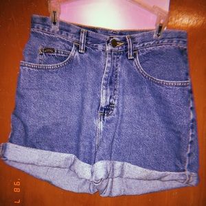 •• SOLD •• Vintage High Waisted Denim Riders
